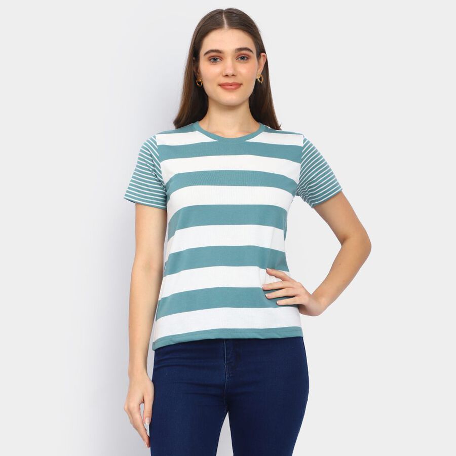 Ladies' T-Shirt, Mid Blue, large image number null